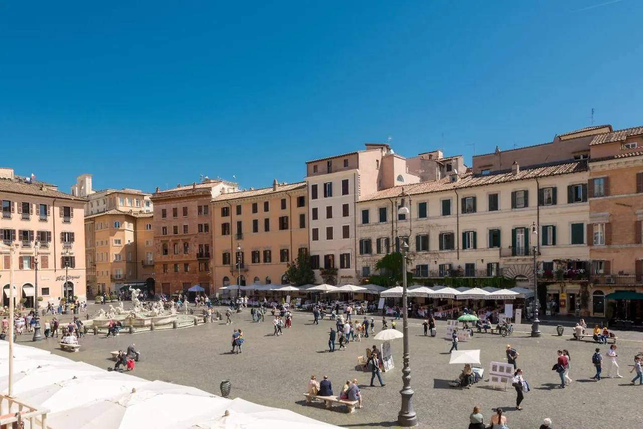 New! Amazing Piazza Navona View Apartment Rome Italy