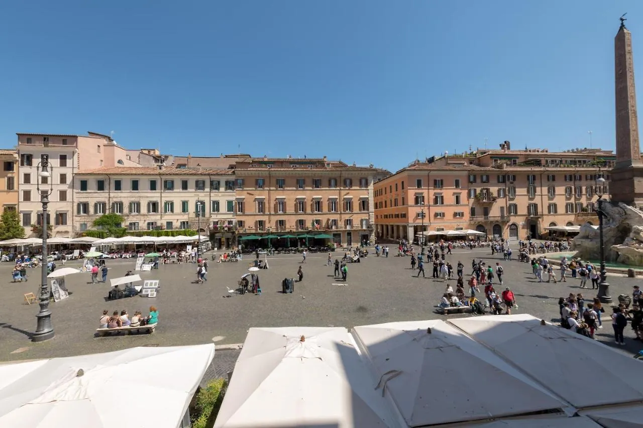 New! Amazing Piazza Navona View Apartment Rome Italy