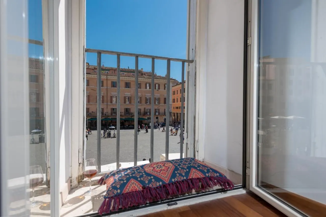 New! Amazing Piazza Navona View Apartment Rome